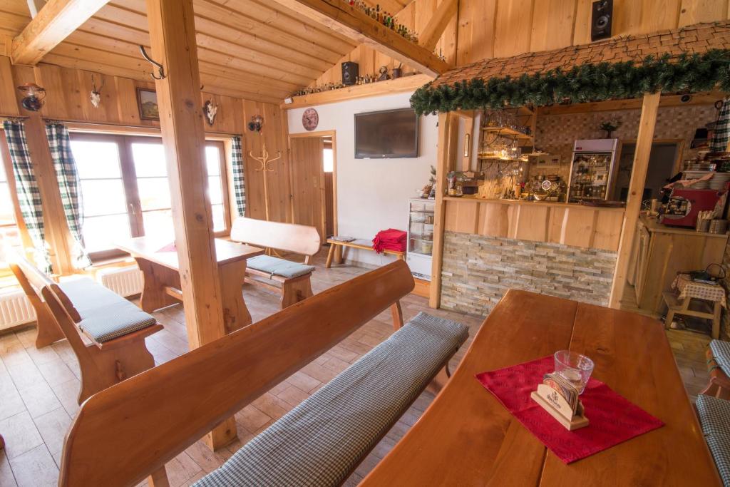 Posezení v ubytování Penzion U Pacošů
