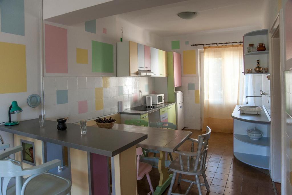 Kuchyňa alebo kuchynka v ubytovaní Apartment O.K.