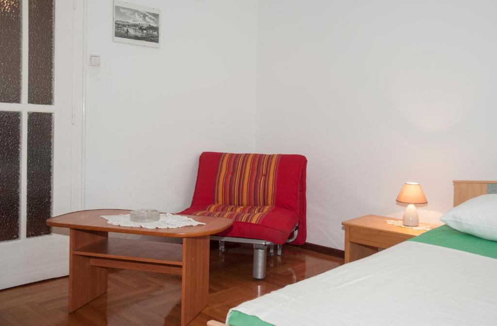 Posteľ alebo postele v izbe v ubytovaní Apartment O.K.