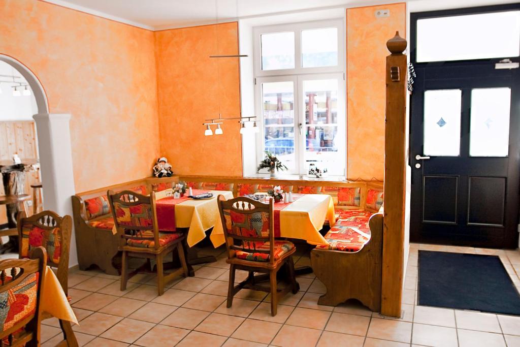 Posezení v ubytování Hotel Garni Ammergauer Hof