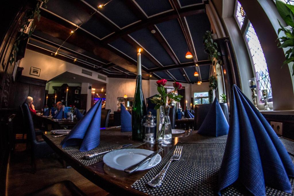 Restaurace v ubytování Hotel Blaue Ecke