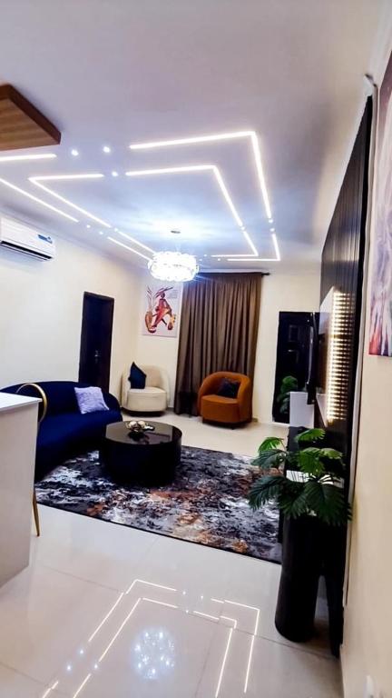 Χώρος καθιστικού στο Hilltop Homes 1