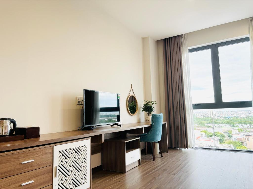Phòng 2 Giường Đơn Nhìn Ra Hồ.