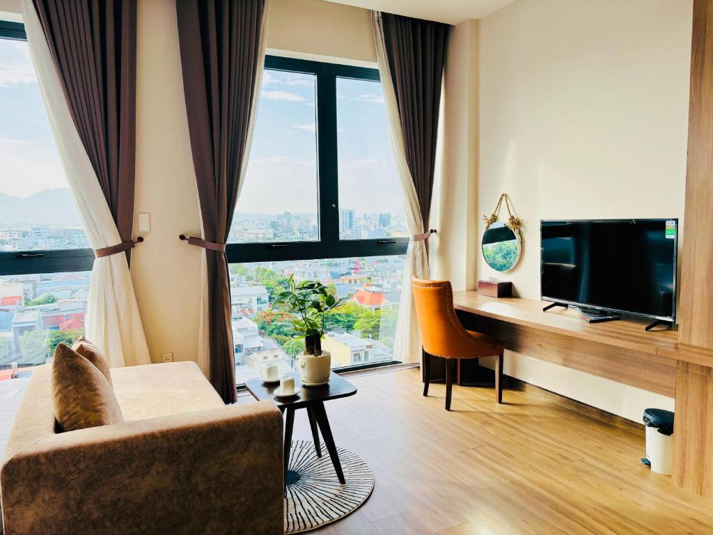 Phòng Superior 2 giường đơn nhìn ra cảnh thành phố