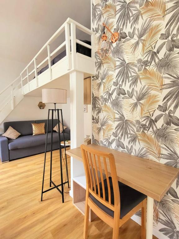 Le Cocon de Reims family and free parking
