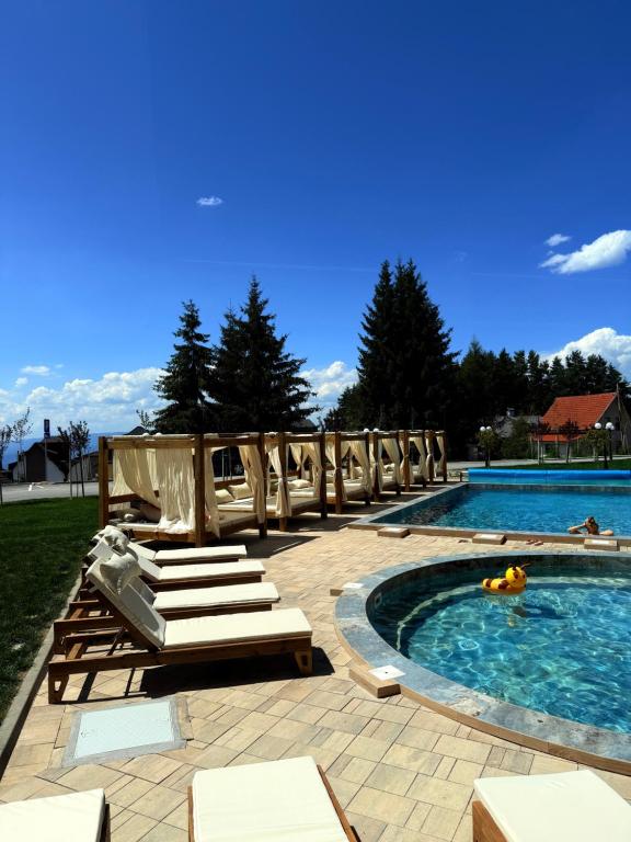 Πισίνα στο ή κοντά στο Woodland B65 Residence Hill Kopaonik