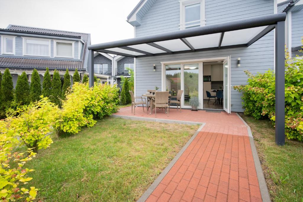 En have udenfor Ošupio tako Lux Vilos with Free Parking