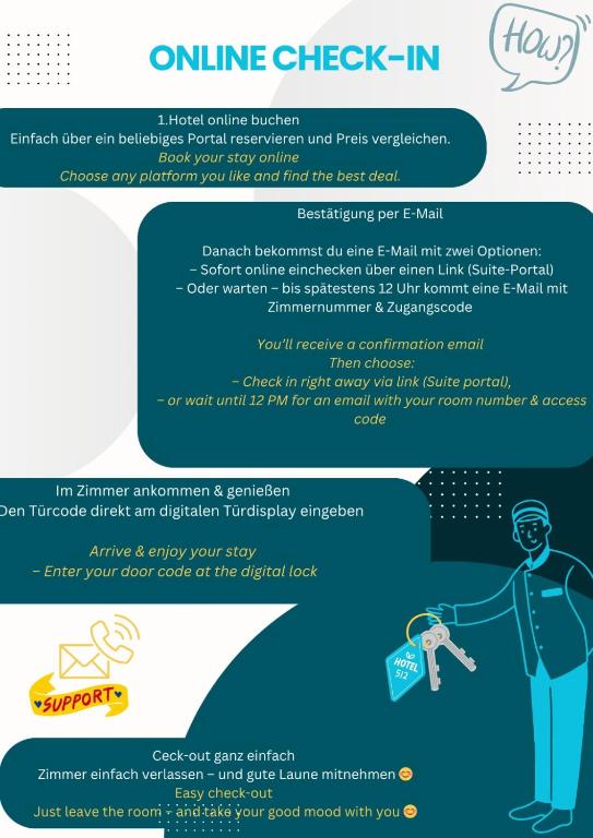 Hotel Niederrad - Self Check In - Resim 10