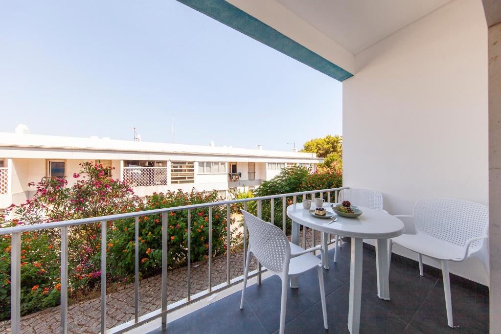 En balkon eller terrasse på B74 - Baluarte Holiday Flat in Lagos