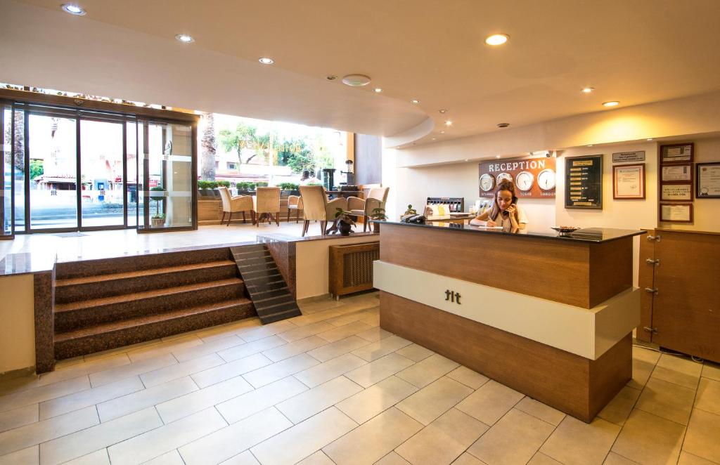Posezení v ubytování Temizay Hotel