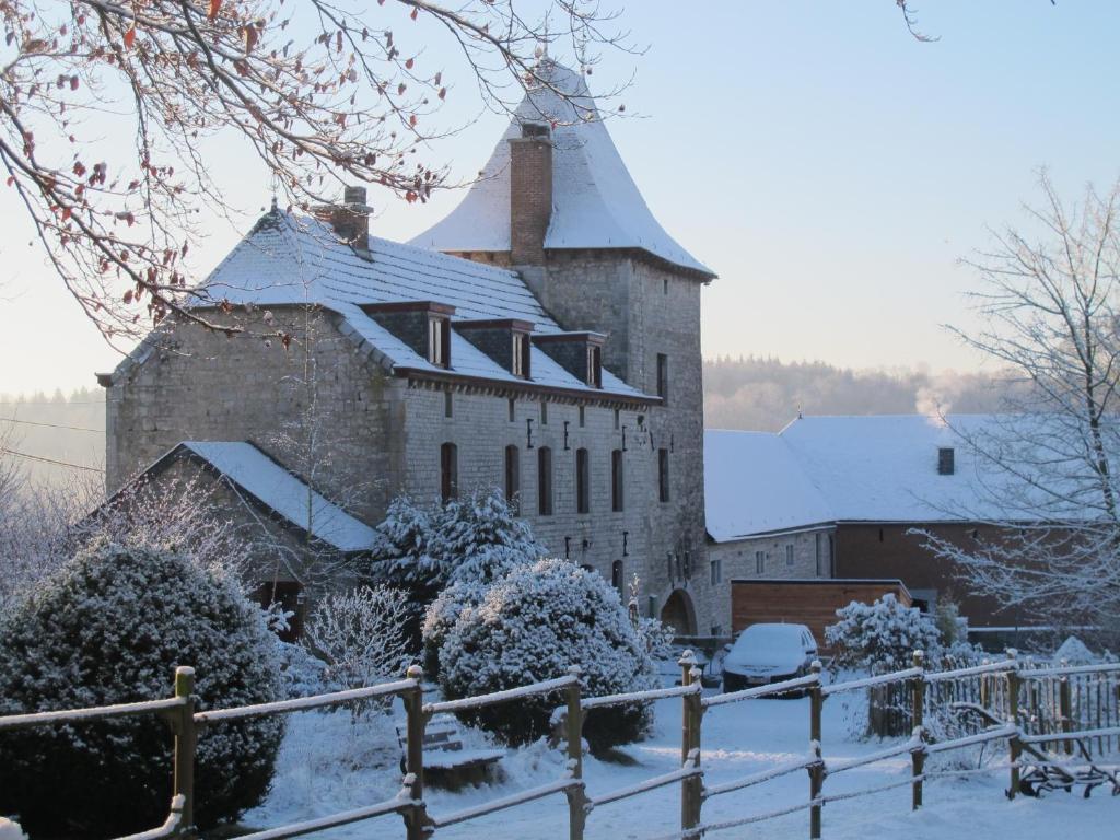 B&B Le Manoir d'Ange v zimě