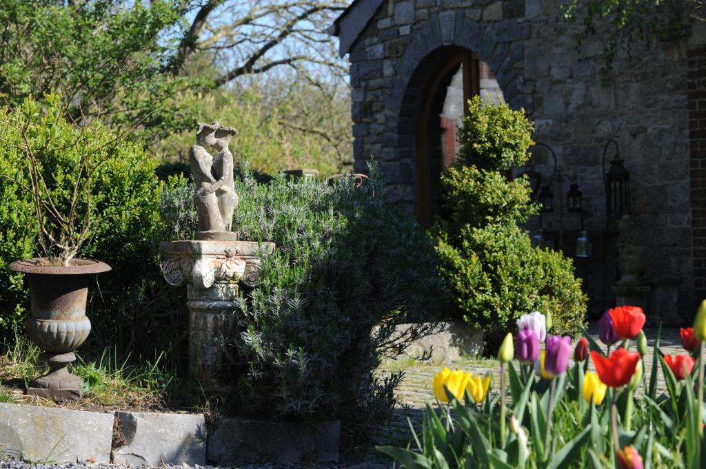 Zahrada ubytování B&B Le Manoir d'Ange