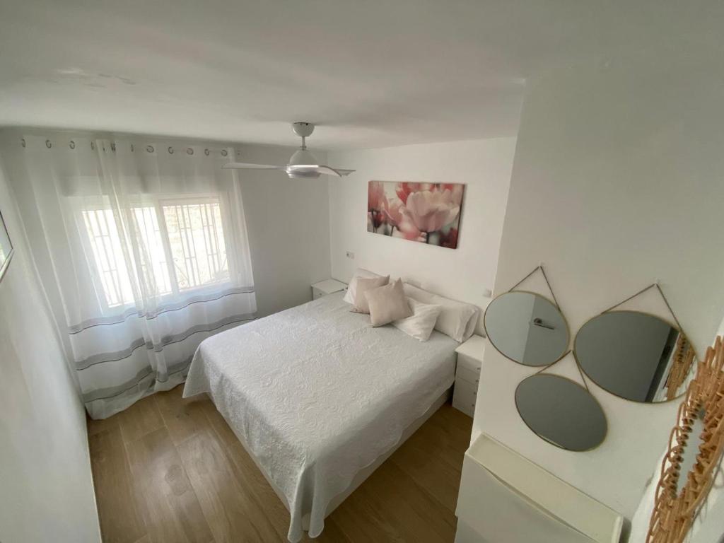 Ένα ή περισσότερα κρεβάτια σε δωμάτιο στο Ven Veranear