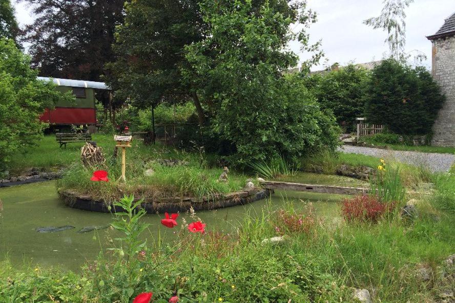 Zahrada ubytování B&B Le Manoir d'Ange