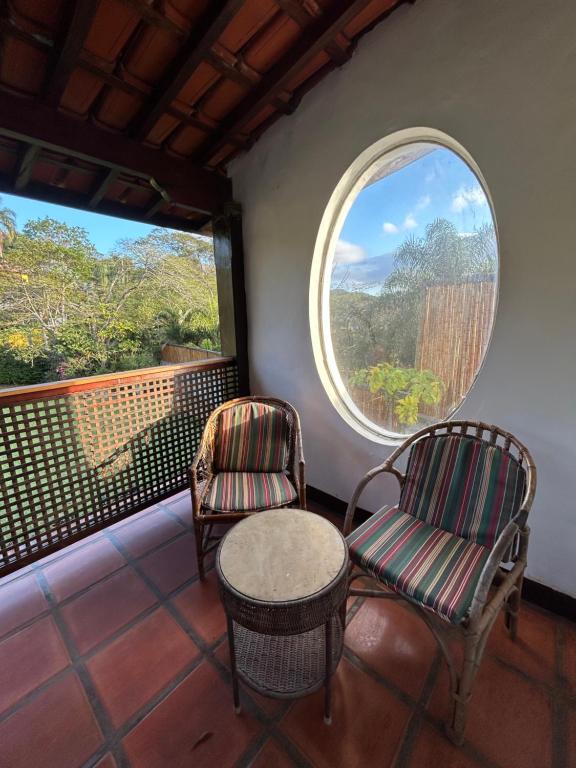 Μπαλκόνι ή βεράντα στο Refúgio Serrano