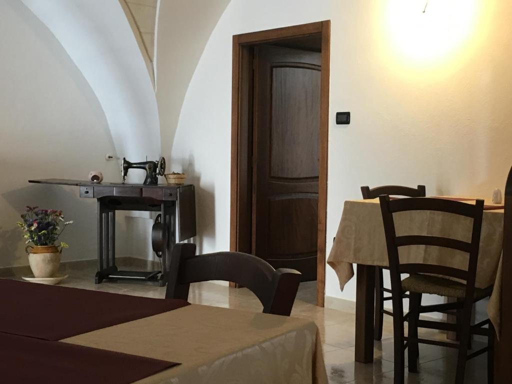Kuchyň nebo kuchyňský kout v ubytování Donna Concetta casa vacanze