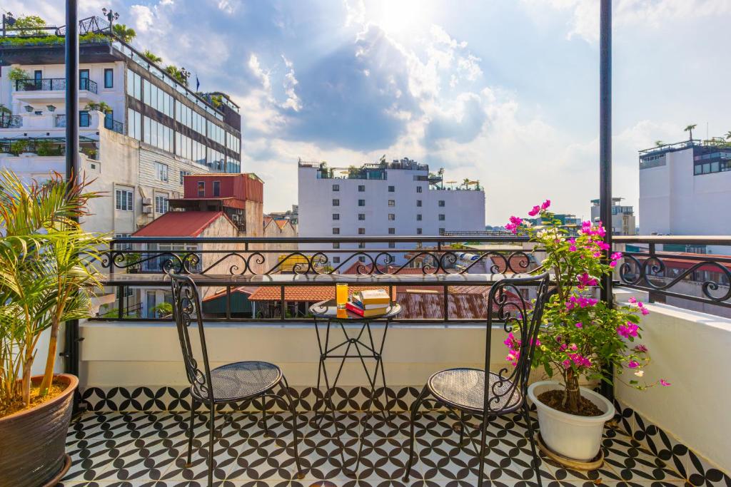 Phòng Deluxe Giường Đôi/2 Giường Đơn Có Ban Công