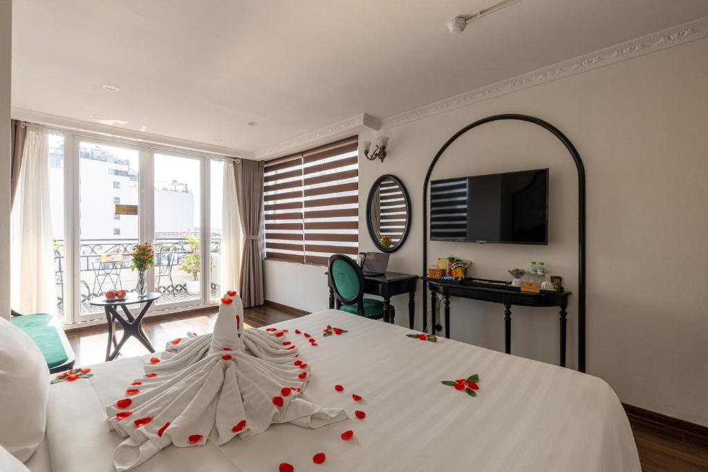 Phòng Deluxe Giường Đôi/2 Giường Đơn Có Ban Công
