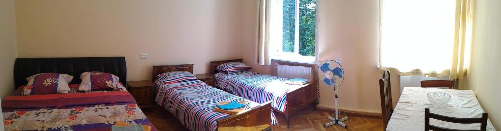 Postel nebo postele na pokoji v ubytování Lemon Family GuestHouse