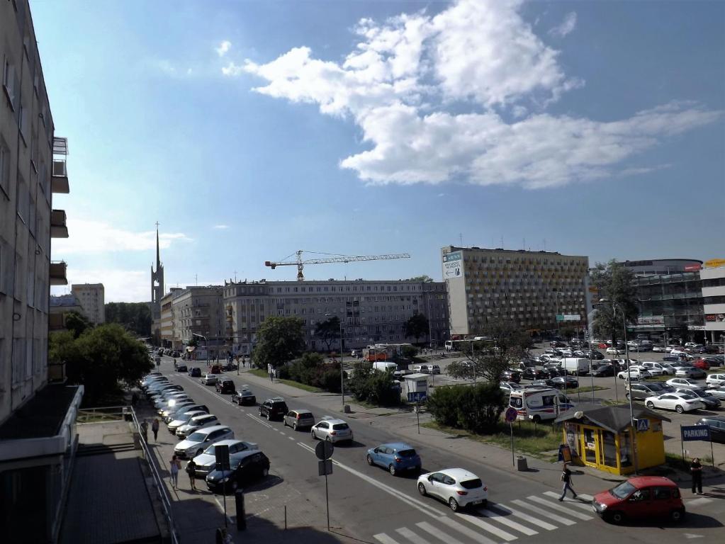 Výhľad na mesto Gdyňa alebo výhľad na mesto priamo z apartmánu