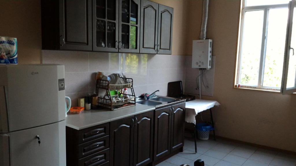 Kuchyň nebo kuchyňský kout v ubytování Lemon Family GuestHouse