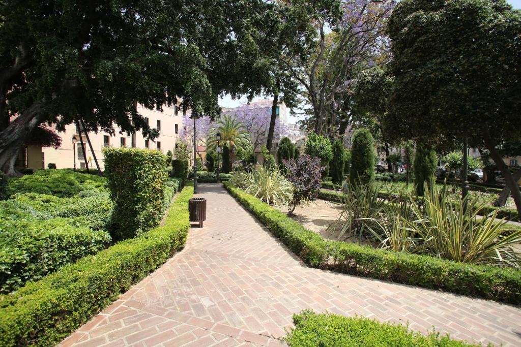Vonkajšia záhrada v ubytovaní Malaga Lodge Studio