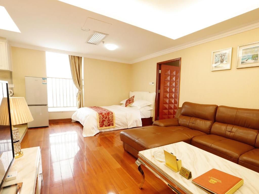 Guangzhou Boman Apartment Zhengjia Huanshi Branch - Appartement De Deux Chambres De Luxe