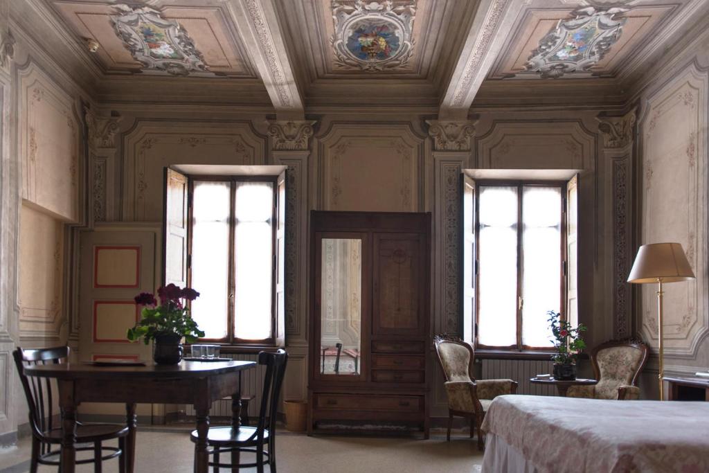 Posezení v ubytování Albergo Real Castello