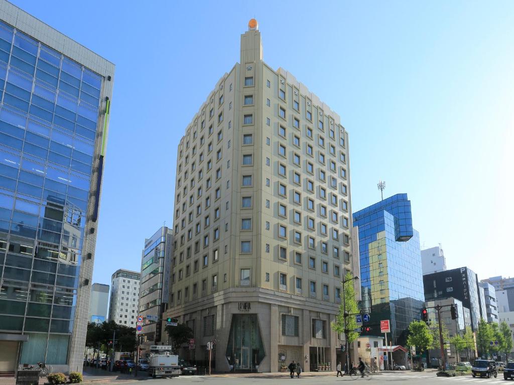 O edifício em que o hotel se localiza