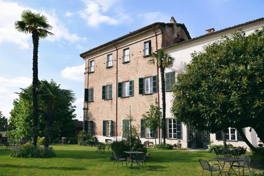 Zahrada ubytování Albergo Real Castello