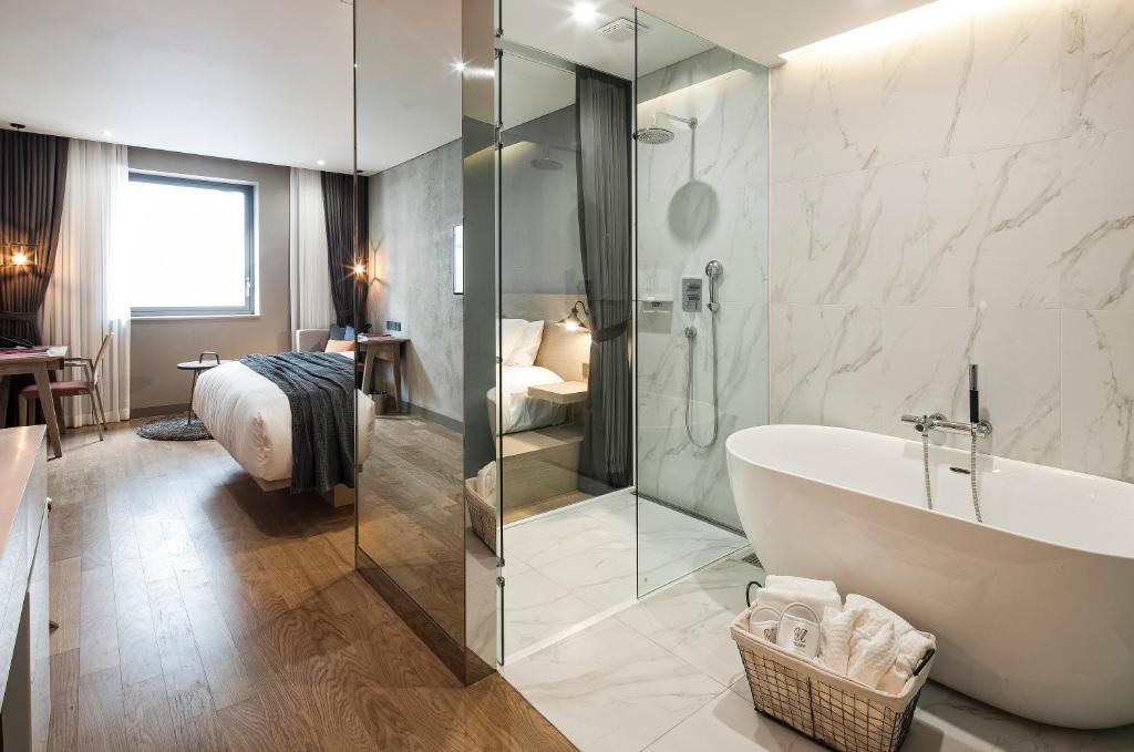 Koupelna v ubytování Hotel28 Myeongdong