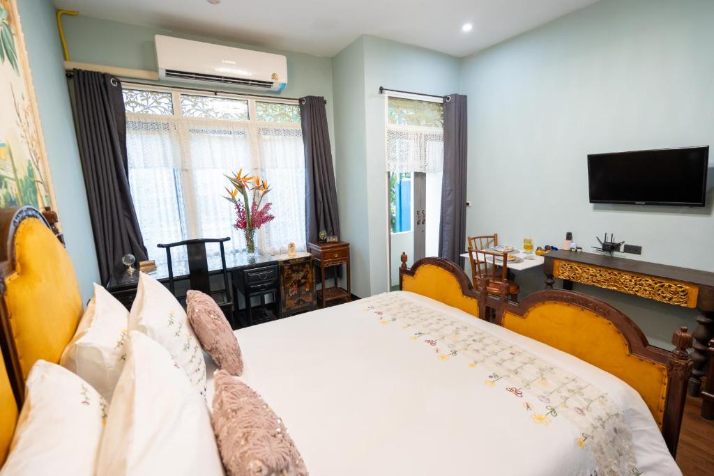 TV/trung tâm giải trí tại The Unforgotten B&amp;B
