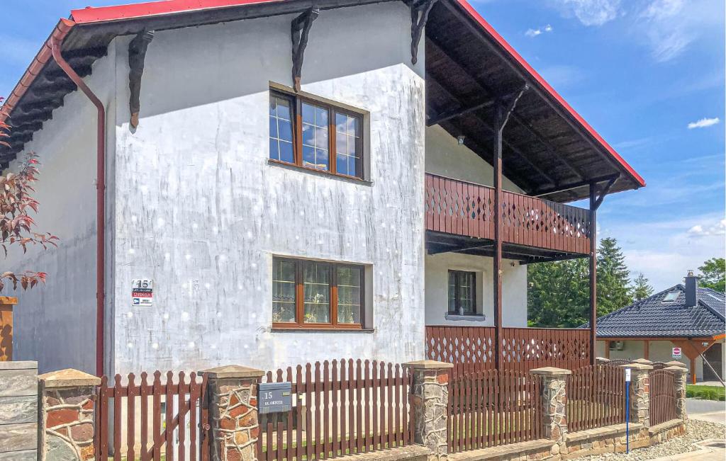 Budova, kde se apartmán nachází