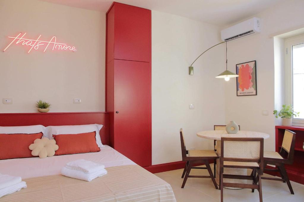 En eller flere senge i et værelse på Big Mama s Stays