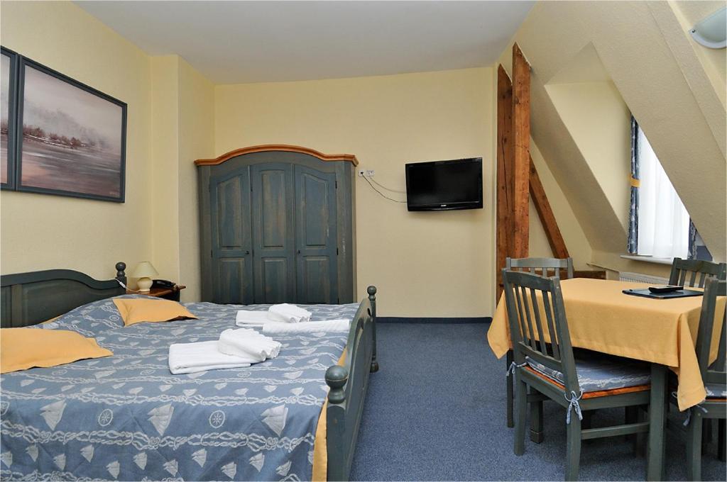 Katil atau katil-katil dalam bilik di Hotel Nautilus