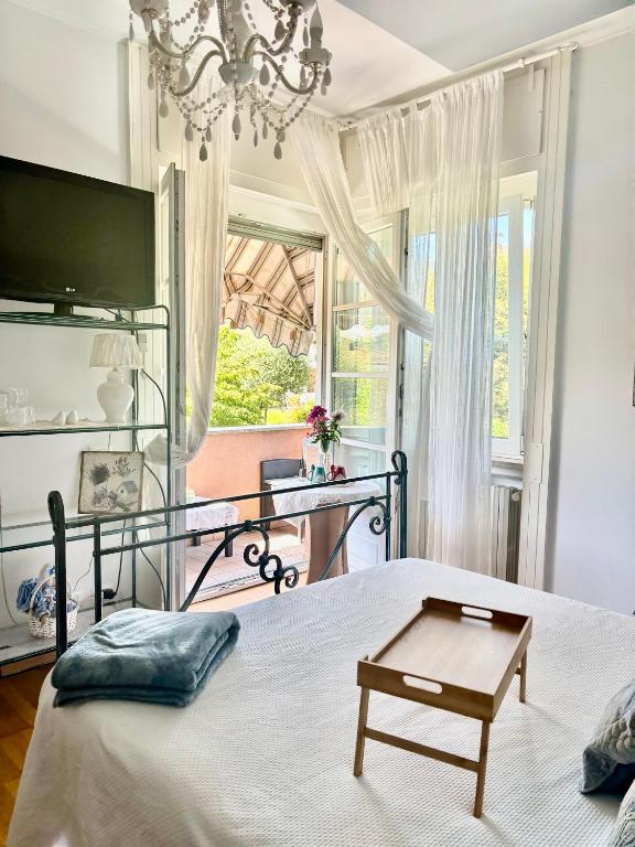 Кровать или кровати в номере B&B La Casa di Pamela