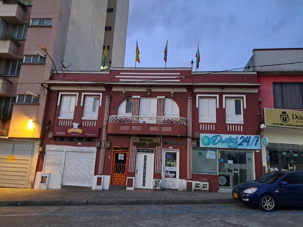 Το κτήριο όπου στεγάζεται  το hostel