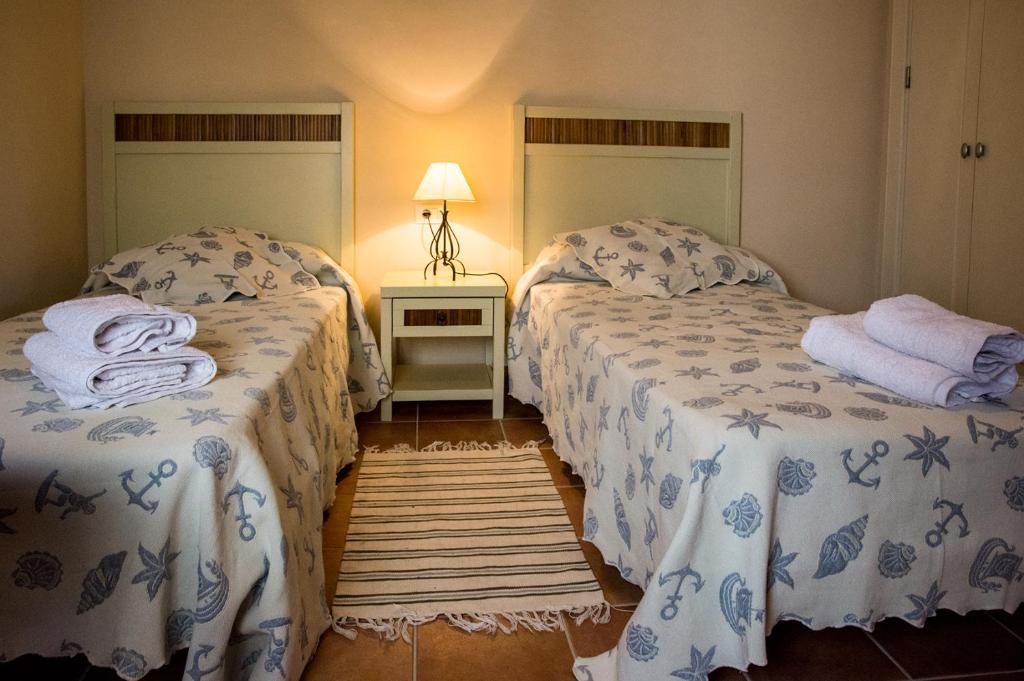 Posteľ alebo postele v izbe v ubytovaní Apartment Poris Sea View