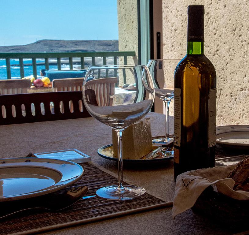 Nápoje v ubytovaní Apartment Poris Sea View