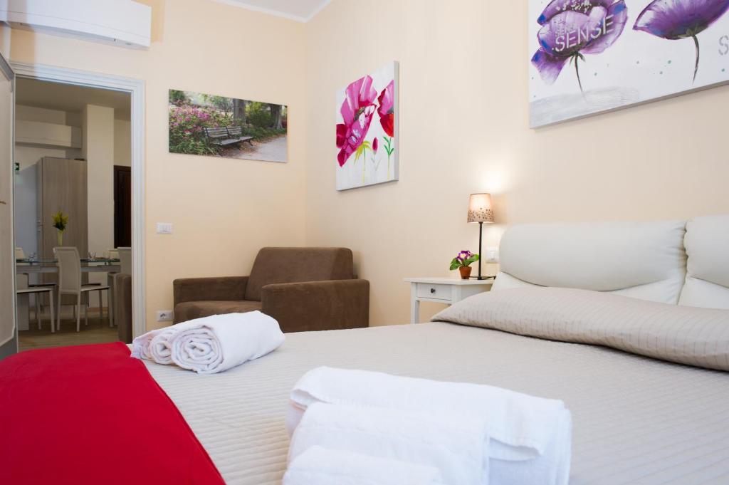 A bed or beds in a room at House Gregorio