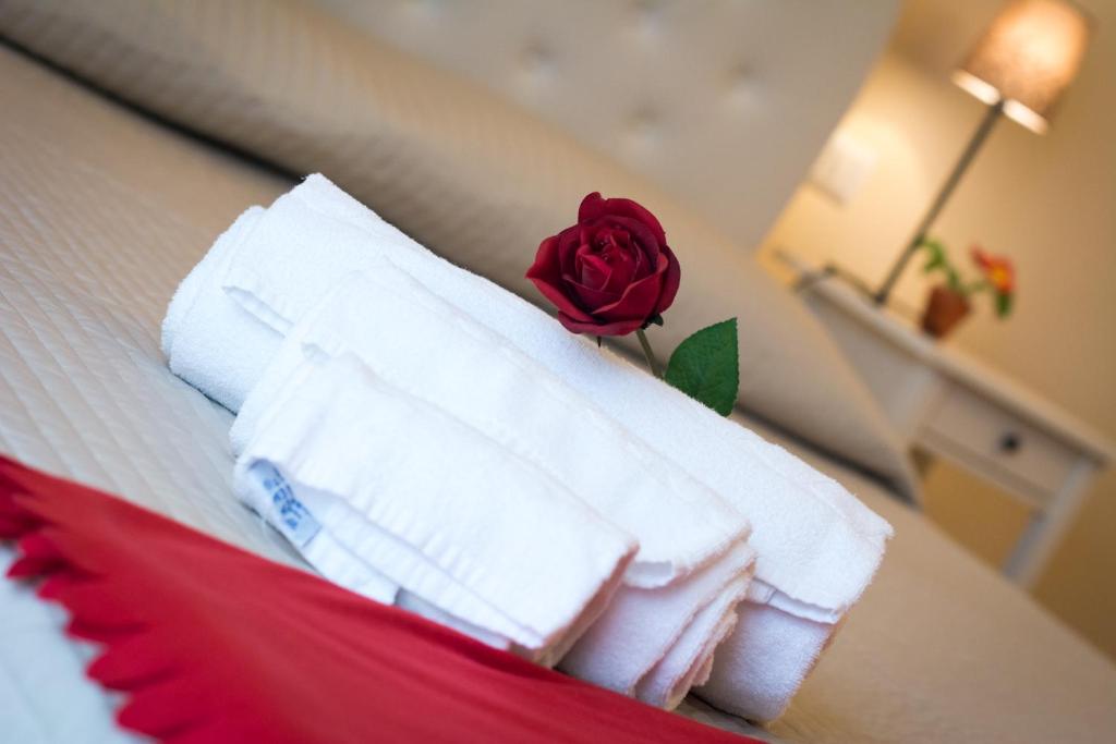 A bed or beds in a room at House Gregorio