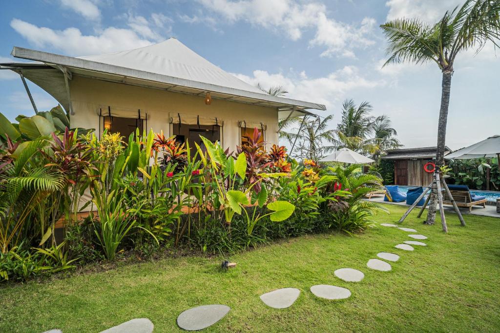 Zahrada ubytování Paddy's Glamping Managed by Manara