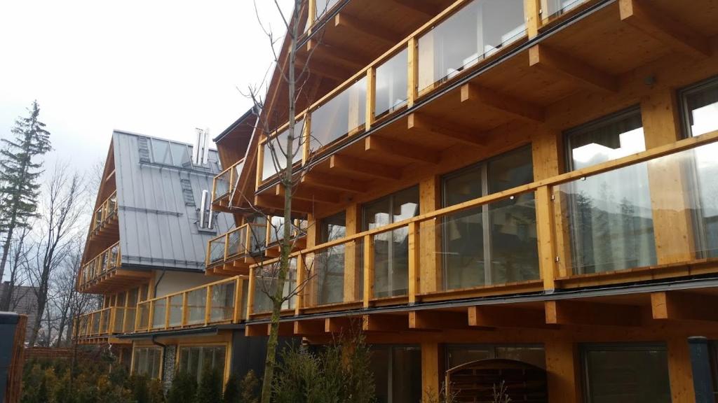 Budova, v ktorej sa apartmán nachádza