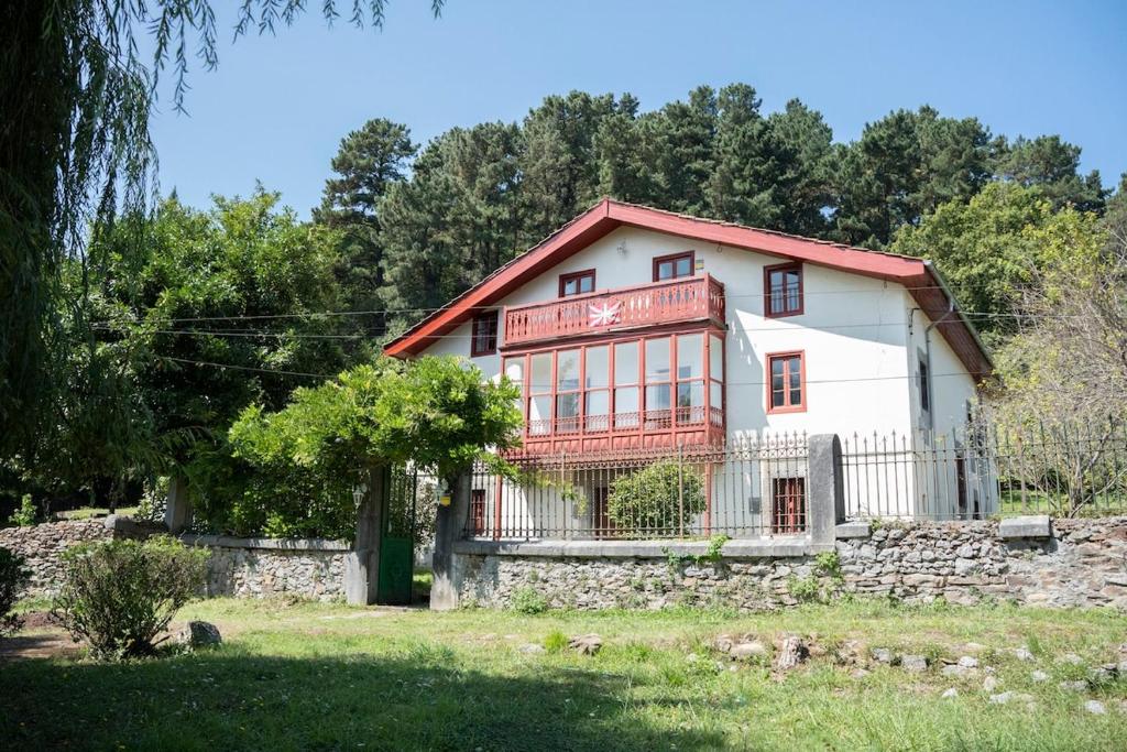 Budova, kde se vila nachází