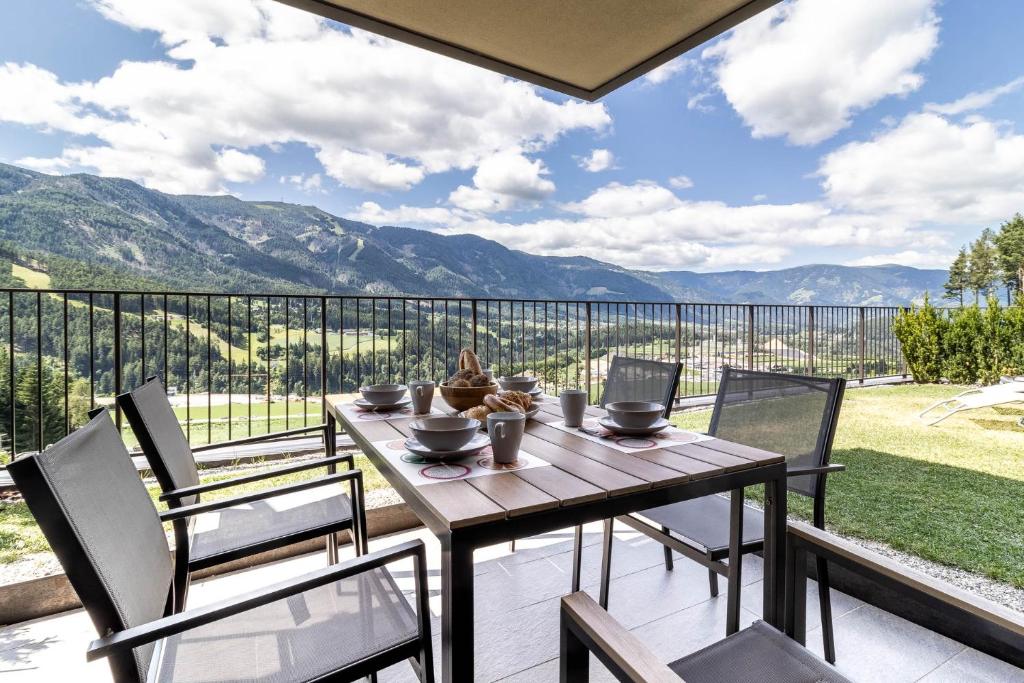 Nespecifikovaný výhled na hory nebo výhled na hory při pohledu z apartmánu