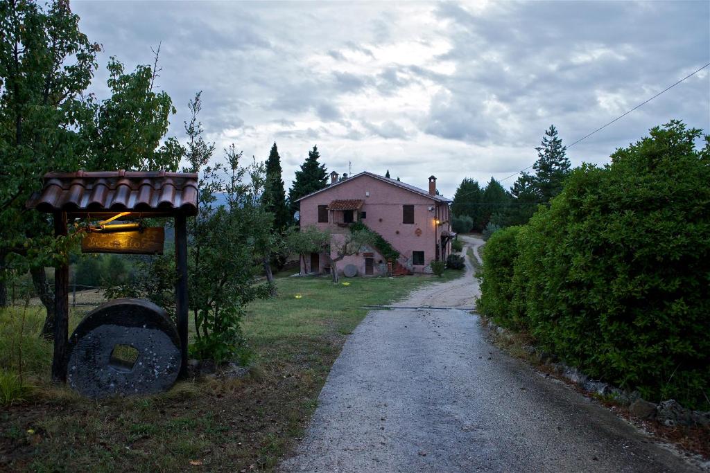 Zahrada ubytování Casa Boschetto