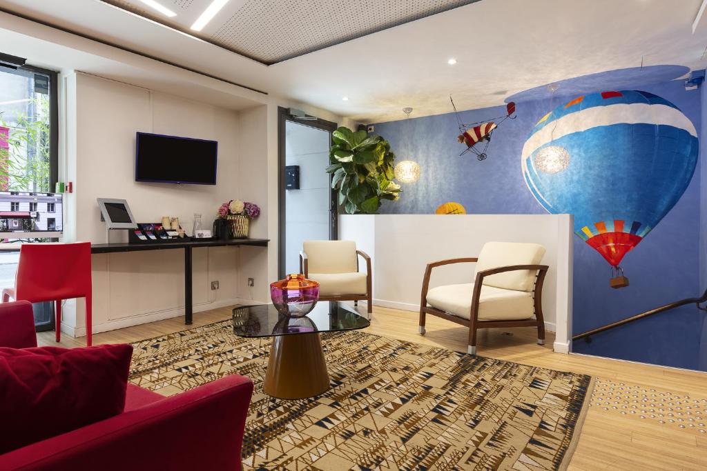 Hôtel Hor Les Lumières - Resim 23