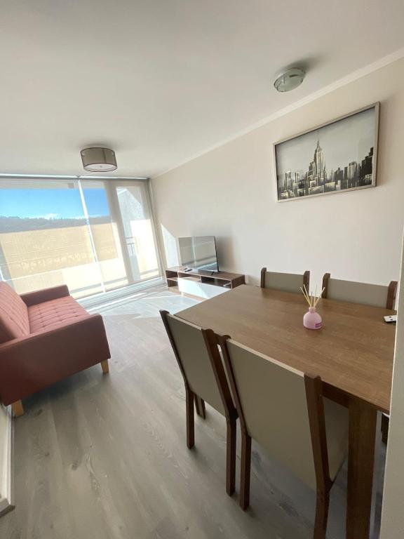 Posezení v ubytování Hermoso departamento nuevo en Concepción 1