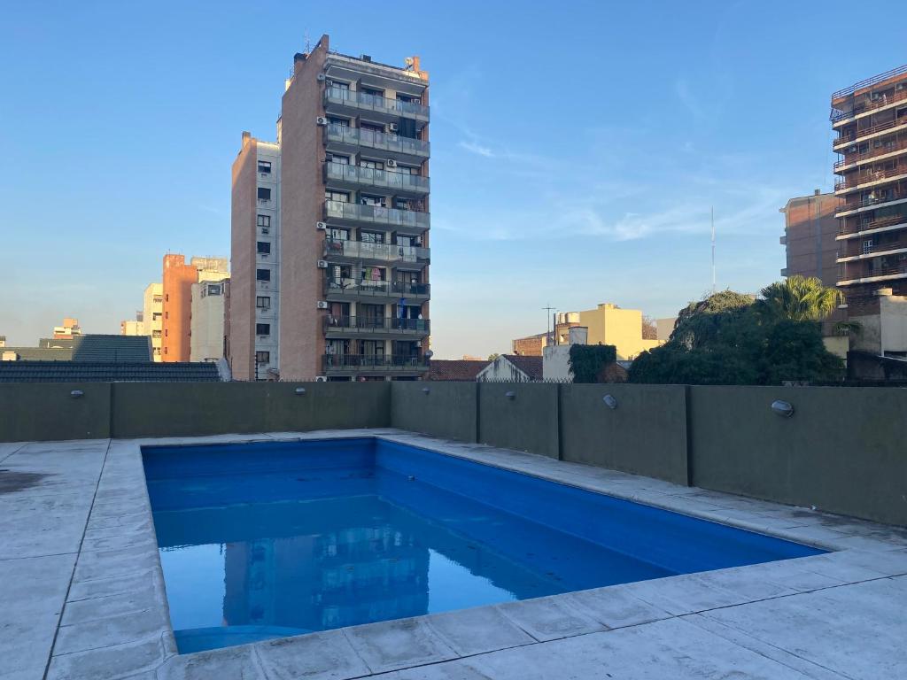 Πισίνα στο ή κοντά στο Moderno departamento céntrico, con piscina-Barrio Norte