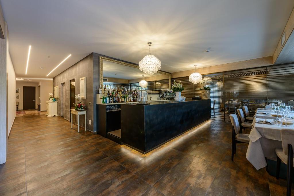 Nápoje v ubytování Hotel Ristorante La Rosina